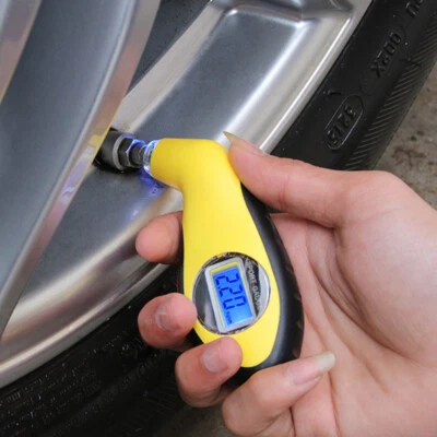 Hot Car Mini Tyre Pressure Gauge Automobile Electronic Digital Tire Pressure New — 第 1/4 张图片