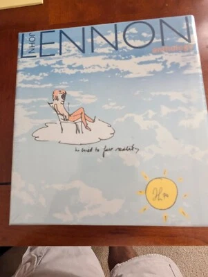 John Lennon Anthology Box SEALED PROMO 4CD & BOOKLET - Image 1 of 3