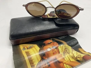 MAUI JIM LANIKAI SONNENBRILLE glänzend Kupfergestell mit polarisierten Gläsern MJ 128-23 - Bild 1 von 10