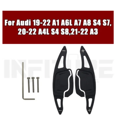 Extensión de paleta de cambio de coche de aleación de aluminio para Audi A3 A4L A6L A7 A8 S4 S7 S8 - Imagen 1 de 4