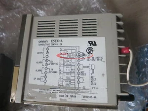 USED OMRON E5EX-A TEMPERATURE CONTROLLER - Picture 1 of 1