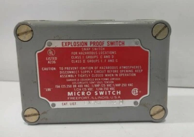 Micro Switch EX-AR 9102 Explosionssicher Schalter Snap Schalter EXAR9102 - Bild 1 von 3
