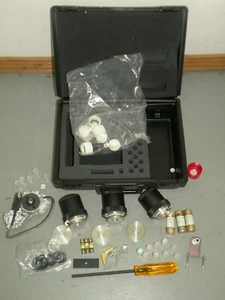 Kit de lentes y accesorios recubiertos ópticos VIS, fusibles UV D/SUV, soportes, etc. - Imagen 1 de 11