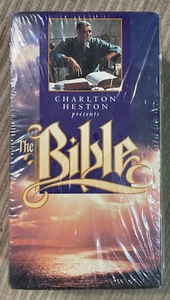VHS Charlton Heston Presents THE BIBLE Stories Old New Testament Readers Digest - Picture 1 of 4