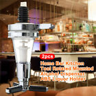 Home Bar Kitchen Tool Rotated Mounted Alcohol Dispenser Liquor Holder ABS