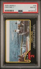1978 Jaws 2 Circling #36 ~ PSA 8 NMMT (pop 2 with only one higher)