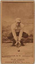 Photo:Lou Bierbauer,Philadelphia Athletics,baseball photo,1887