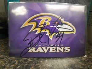 Brandon Carr BALTIMORE RAVENS AUTOGRAPH 4 x 6 PHOTO Great Way To Collect Autos - Picture 1 of 2