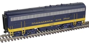 ATLAS O F7B Phase 1 Early 3-Rail Locomotive #30138103 Chesapeake & Ohio 7505 - Picture 1 of 1