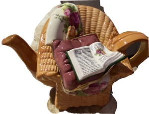 ROYAL DOULTON CARDEW ROYAL ALBERT "REAL OLD WILLOW" SOMMER KORBSESSEL TEEKANNE - Bild 1 von 10
