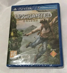 Uncharted Golden Abyss PS Vita New Sealed UK PAL Sony PlayStation PSV Very Rare - Picture 1 of 2