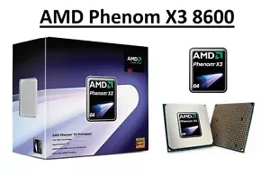 AMD Phenom X3 8600 Triple Core Processor 2.3 GHz, Socket AM2/AM2+, 95W CPU - Picture 1 of 5