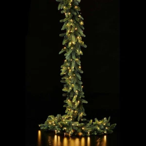 EDG - Enzo de Gasperi Addobbo natalizio festone di pino illuminato con 170 led - Foto 1 di 1