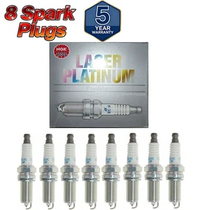 8- NGK Laser Iridium Resistor Performance Power Spark Plugs SILZKR6B10E # 93815 - Picture 1 of 5
