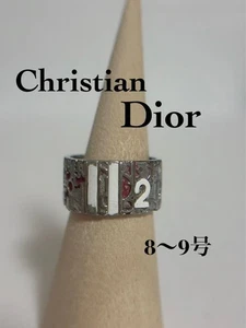 Christian Dior Ring Trotter Size US51/4 Silver Hardware Women's U6131 - Picture 1 of 9