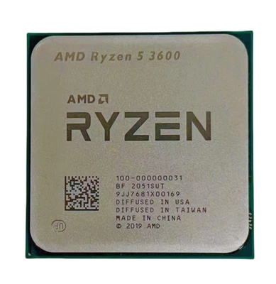 1Pcs Suitable for R5 3600 6-core 12 thread Ryzen processor computer CPU - Image 1 of 3