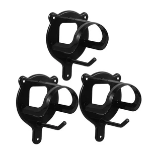  3pcs Horse Bridle Rack: Halter Storage Hanger - Iron Hook For Tack Management - Picture 1 of 12
