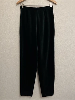 Бархатные брюки GAP минималистские тихие роскошные опрятные Coastal Academia охотничьи зеленые 8 - Изображение 1 из 4