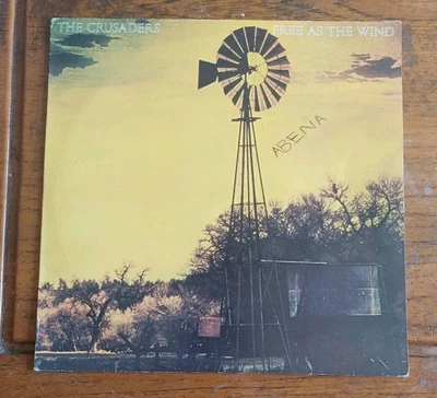 THE CRUSADERS - FREE AS THE WIND .                LP. - Image 1 of 4