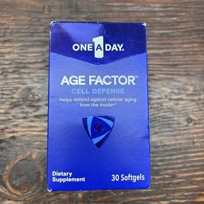ONE A DAY FACTOR DE EDAD DEFENSA CELULAR 30 CÁPSULAS BLANDAS CADUCIDAD 02/2026 🔥NUEVO🔥 Foto 1 de 4