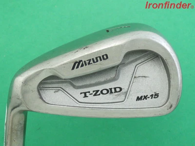 Mizuno T-Zoid MX-15 Single 7 Iron Steel Shaft Regular Flex Mens LEFT HANDED Good - Image 1 of 4