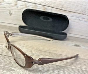 Oakley Pendant 4.0 Braun Horn Brille Brillengestell nur rund Vollrand 52-15-130 - Bild 1 von 10