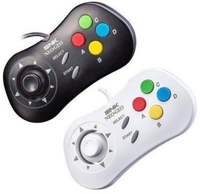 SNK NEOGEO Mini Controller Pad Black White Set of 2 Japan