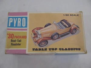 Vintage 1965 Pyro 1/32 Scale 1930 Packard Boat-tail Roadster #C343-125 New - Picture 1 of 10