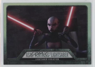 2016 Topps Star Wars Evolution of the Lightsaber Asajj Ventress ' #EL-5 2o7 - Image 1 of 3