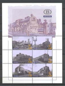 BELGIUM 2006 steam trains railways m/s MNH** TRVBL9 - Picture 1 of 1