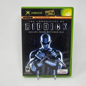 The Chronicles of Riddick: Butcher Bay (Original Xbox) CIB KOMPLETT & GETESTET - Bild 1 von 3