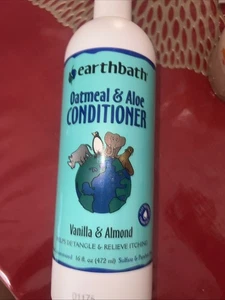 Earthbath Haferflocken und Aloe Haustier-Conditioner 16 Unzen Vanille & Mandel - - Bild 1 von 1