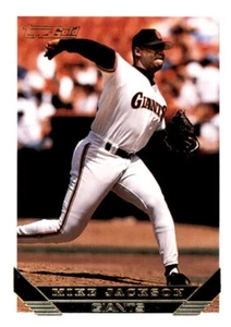 1993 Topps Gold Mike Jackson Foil MLB Insert PWE Giants #283 - Picture 1 of 2