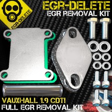 EGR DELETE blanking plate Vauxhall Astra Vectra Zafira 1.9 CDTI 150 bhp Z19DTH