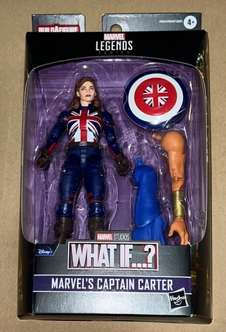 Marvel Legends Series 6-inch Scale Action Figure Toy Marvel’s Captain Carter BAF Cover