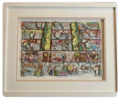 Charles Fazzino 3D “the doctors in” signed and numbered - Image 1 of 4