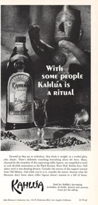 1970 Kahlua: Ritual Vintage Print Ad - Picture 1 of 1