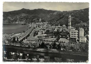 LI GE 03 Moneglia panorama da villa Maria  viaggiata 1957 - Picture 1 of 1