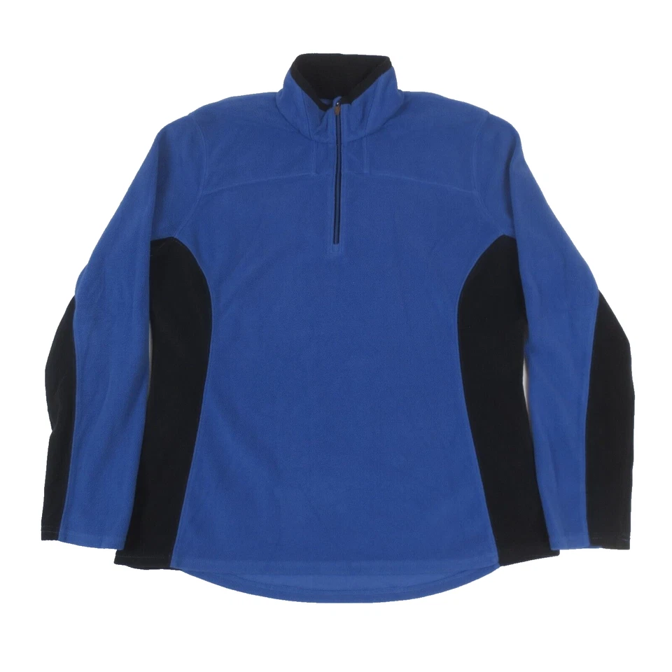 Sudadera polar ligera Alpine Design 1/4 cremallera para mujer XL azul negro Foto 1 de 4