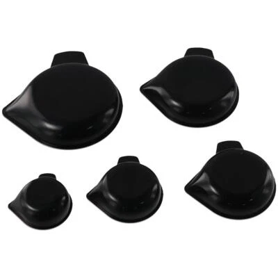 5pcs 5 Sizes Weighing Powder Pans Weighing Dishes  Liquid, Powder, Gems, etc - image 1 of 4