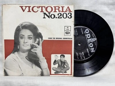 Victoria No 203 Vinyl Record 45 RPM EP Rare 1972 Bollywood Hindi Film Ost Indian - Image 1 of 4