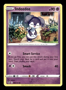 Pokemon TCG: Sword & Shield - Silver Tempest - Indeedee 086/195 - Picture 1 of 2