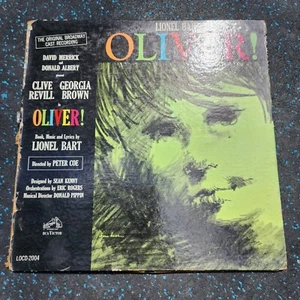 Lionel Bart's Oliver LP 12" Vinyl Record Original Broadway Cast - Imagen 1 de 6