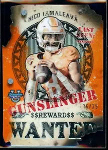 Nico Iamaleava Gunslingers rifrattore arancione /25 2024 Bowman Best U #GB-16 - Foto 1 di 2