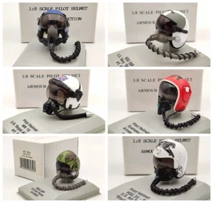 1/8 CDC Armour/Franklin Mint Pilot Helmet HGU 26P/33P/55P/MK10/Gueneau 316/Used - Picture 1 of 46