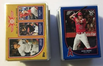 2018 Big League Baseball Base Gold/Blue Parallel (You Pick Cards) - Image 1 of 4