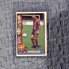 1996 Ronaldo Nazario R9 Mundicromo Las Fichas De La Liga Barcelona 