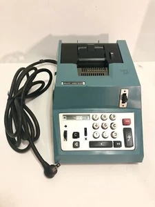 Vintage 1960's Olivetti Summa Quanta 20R ADDING MACHINE & Power Cord Calculator - Picture 1 of 9