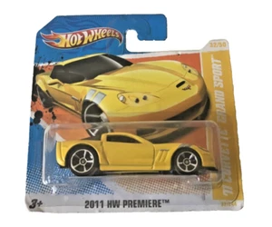 Hot Wheels 11 Corvette Grand Sport 2011 HW Premiere 1/64 New - Picture 1 of 1