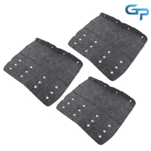 RV Step Covers Gray Wrap Around Camper RV Step Rug Carpet 23" Width 3 pcs - Picture 1 of 11